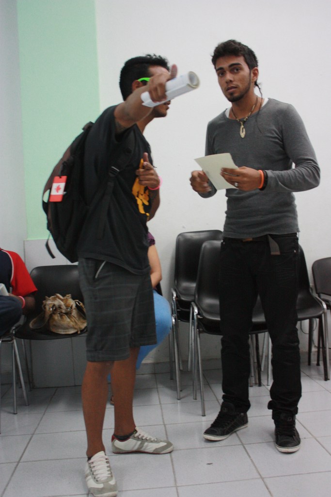 The Canadian flag in Cuba